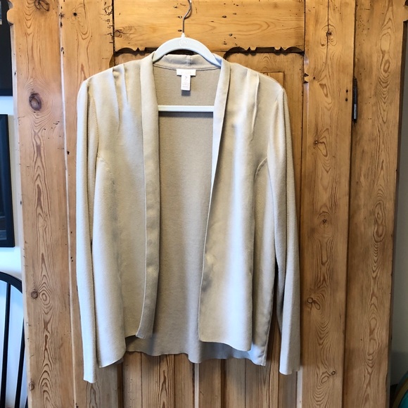 SOLD. EUC! Chico’s faux suede & knit jacket! Chicos sz 2 - Picture 4 of 8